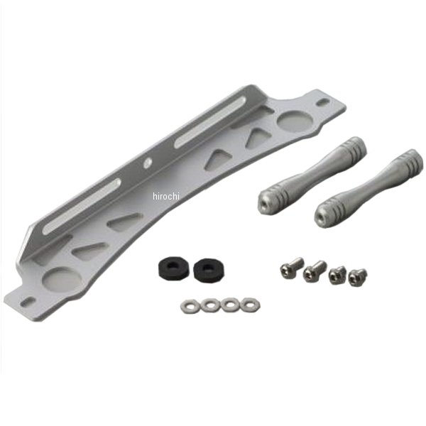 ラウンドオイルクーラーステーセット 14年-16年 BMW R NINET シルバー