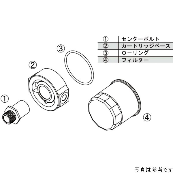 OILクーラー取り出しSET #6 BLK仕様 V-MAX 96-/CB1000SF/1300SF 98-02/X-4