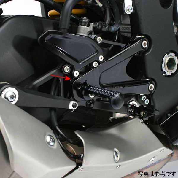 ゲイルスピード エラボレート フットコントロールキット 15年-20年 YZF-R1 シルバー