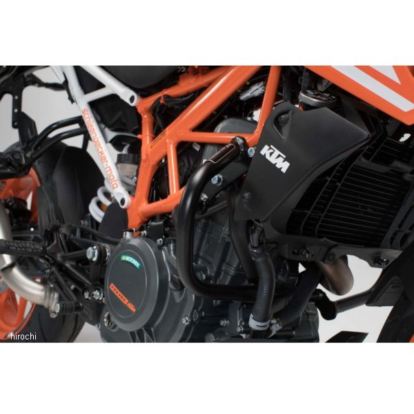 クラッシュバー 13年 KTM 390DUKE 黒