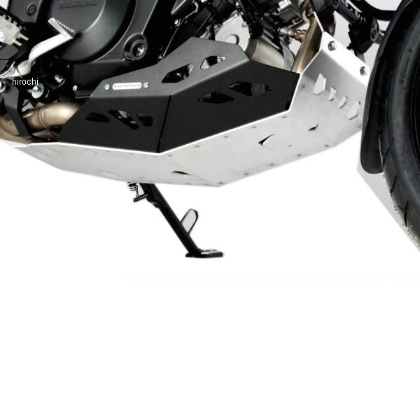 エンジンガード 14年 Vストローム1000 ABS 黒/シルバー