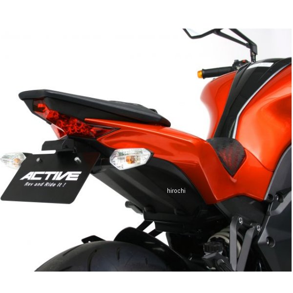 フェンダーレスキット LEDナンバー灯付き 14年-18年 Z1000 黒