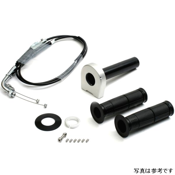 スロットルKIT [ホルダー:TYPE-2 SIL] 巻取φ36 [ステン金具] Z900RS 18-19/Z1000 14-16