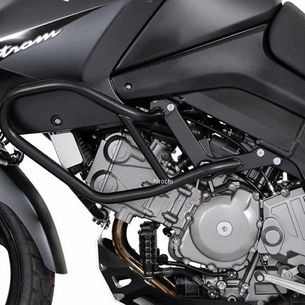 クラッシュバー 04年-10年 DL650 V-STROM 黒