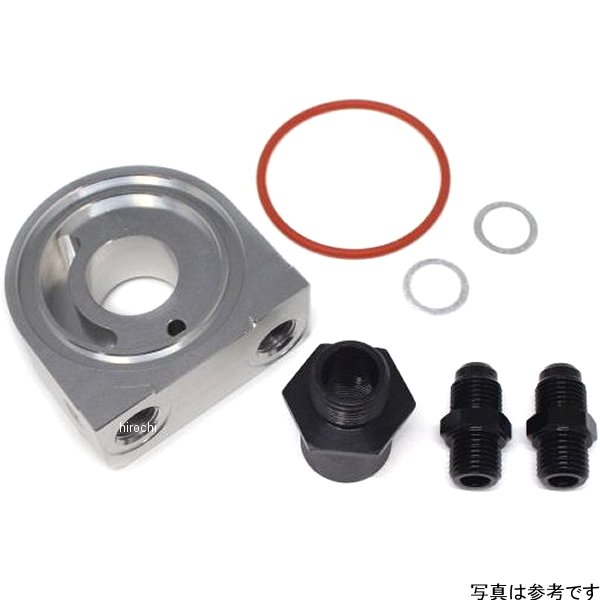 OILクーラー取り出しSET SIL+BLKフィッティング W800/650/400