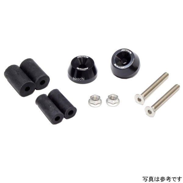 リペア アルミバーエンド BLK 片側ASSY φ30-L15