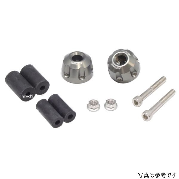 リペア アルミバーエンド リボルバー Gメタ 片側ASSY φ33-L22.5