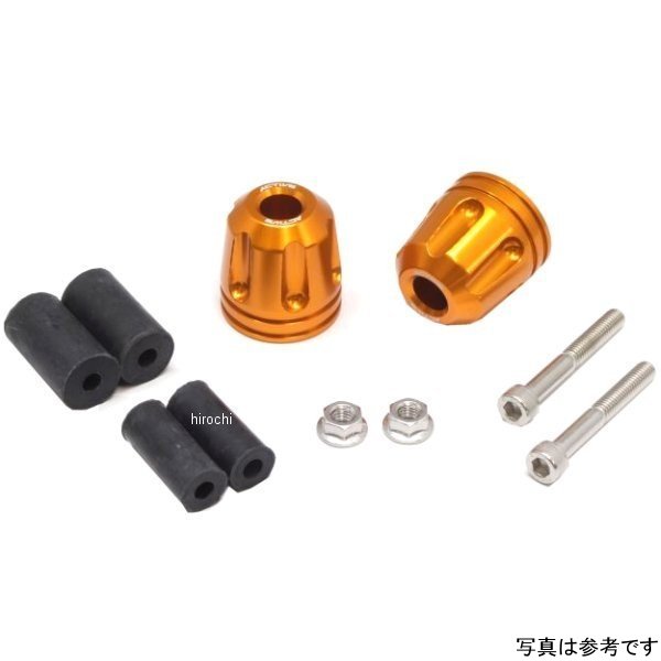 リペア アルミバーエンド リボルバー GLD 片側ASSY φ33-L35