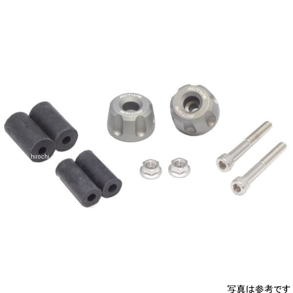 リペア アルミバーエンド リボルバー マットGメタ 片側ASSY φ30-L18