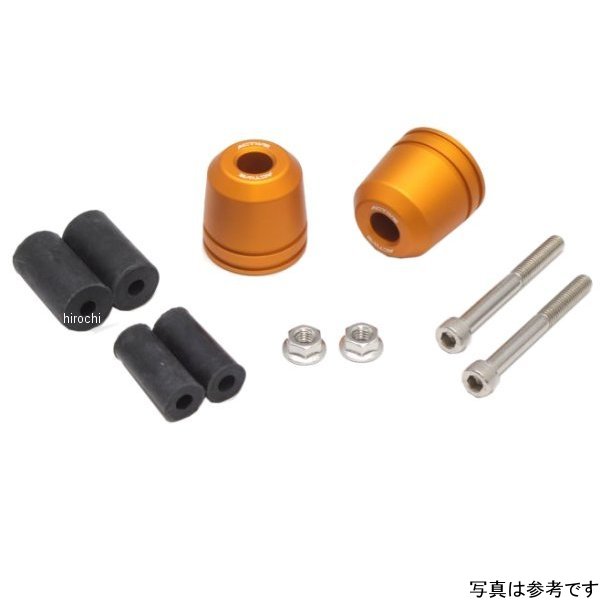 リペア アルミバーエンド マットGLD 片側ASSY φ33-L33