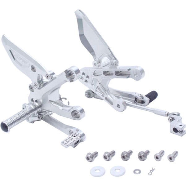 ゲイルスピード エラボレート フットコントロールキット 18年-19年 Z900RS シルバー