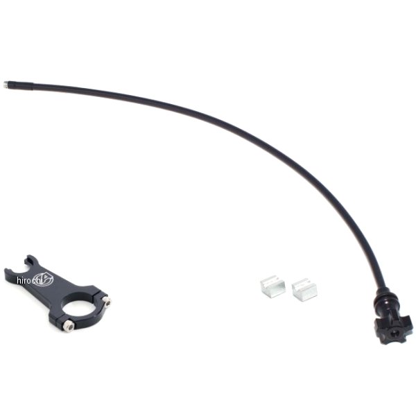 リモートアジャストワイヤー&ブラケット V2 (ストレートタイプ) GALEマスターシリンダー/ビレットレバー RS-TYPE/BREMBOレーシングマスター