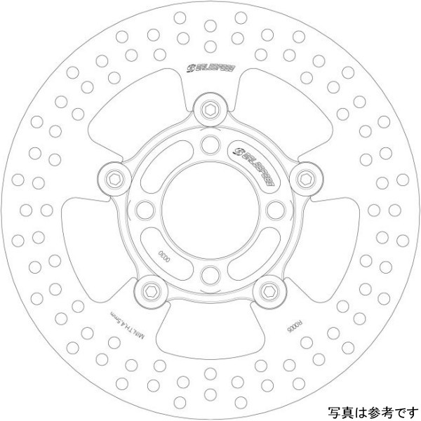 モノフローティング ディスクローター φ250 リア 19年-20年 KATANA