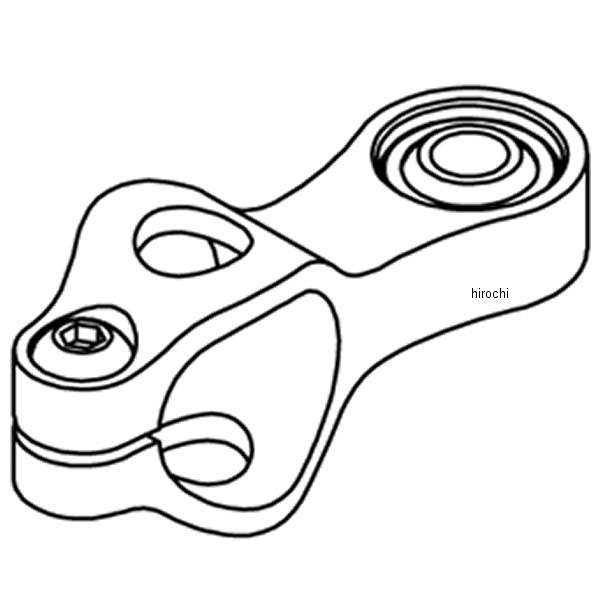 ボディークランプ 24.6mm TYPE-10 黒