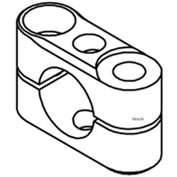 フレームクランプ 19.2mm TYPE-7 黒