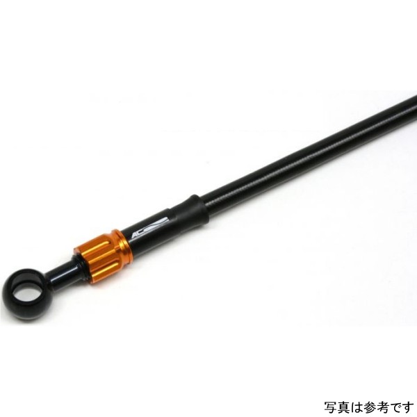 リア ブレーキホース アルミ 18年-19年 CB1300SF/SB (ABS) 黒/ゴールド
