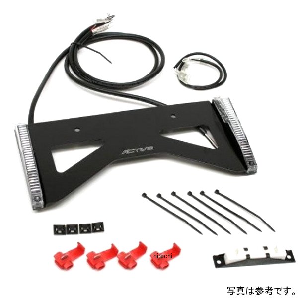 LEDナンバーサイドウインカー ストレート スモークレンズ