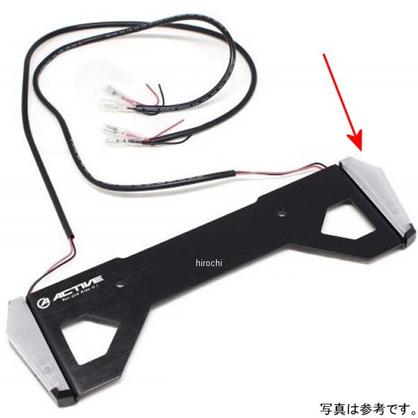 リペア LED ナンバーサイド ウインカー スモーク コンパクト、コンパクトMINI用 右