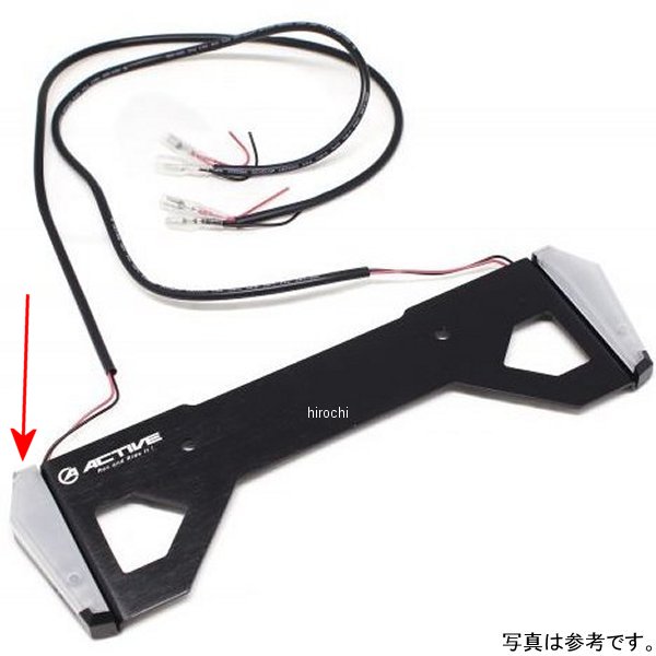 リペア LED ナンバーサイド ウインカー スモーク コンパクト、コンパクトMINI用 左