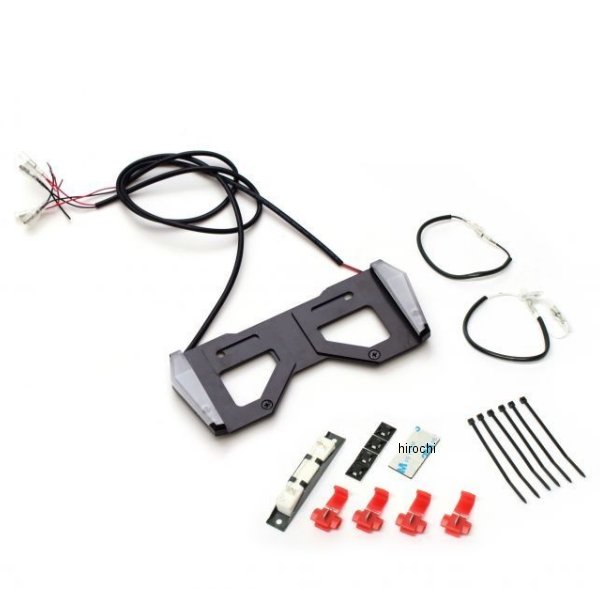 LEDナンバーサイドウインカー コンパクトMINI ホワイトレンズ