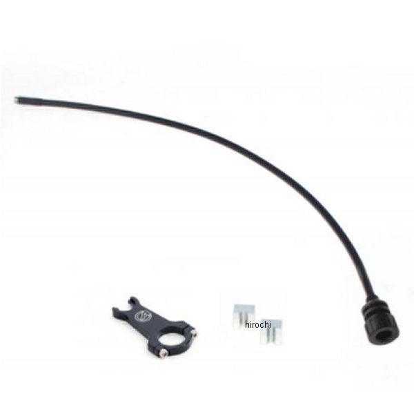 リモートアジャストワイヤーV2丸型&ブラケットセット ストレートタイプ GALE SPEEDマスターシリンダー、ACTIVE RS2/RS用