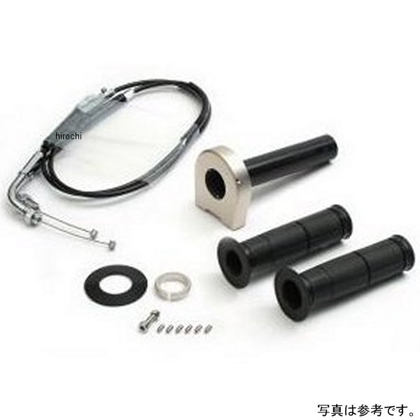 スロットルキット TYPE-2ホルダー 巻取φ28 18年-21年 Z900 ステンレス金具/ゴールド