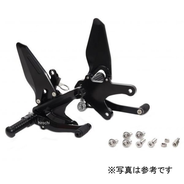 フットコントロールキット LIGHT シフター有無兼用 20年-21年 ZX-25R、ZX-25R SE 黒