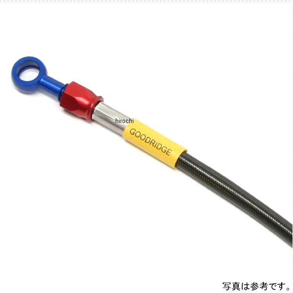 グッドリッジ ビルドアライン ブレーキホース フロント 19年-20年 CB1300SF SP アルミ/スモーク