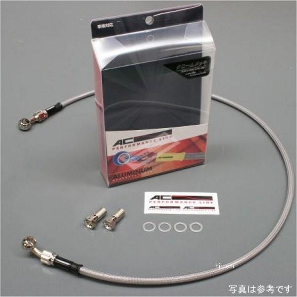 AC-PERFORMANCELINE フロントブレーキホース 21年 MT-07 ABS メッキ/クリア