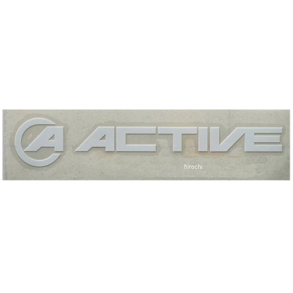 ロゴステッカー 120㎜ 抜き/白文字