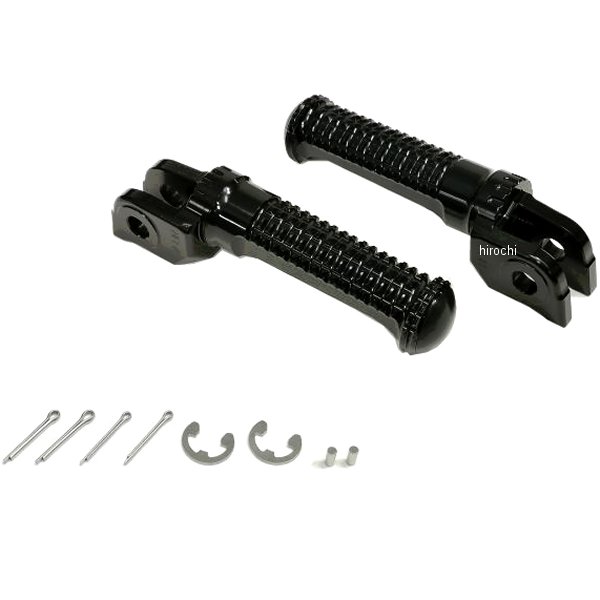 ステップバー ライダー側 ホンダ、スズキ 黒