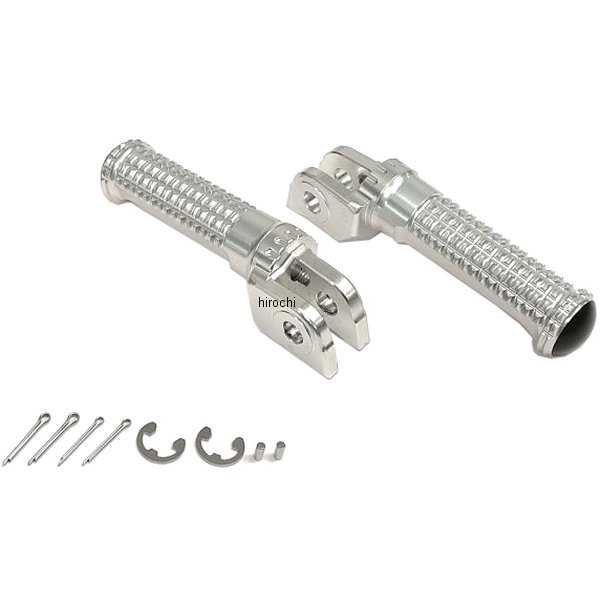 ステップバー ライダー側 ホンダ、スズキ シルバー