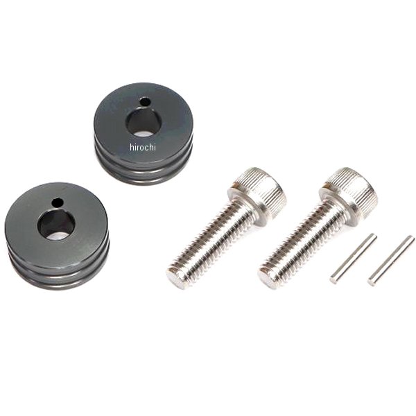 10mm延長カラーセット ステップバー用 ガンメタ