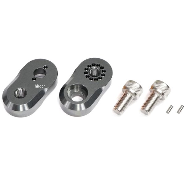 オフセットカラーセット 11mm ステップバー用 ガンメタ