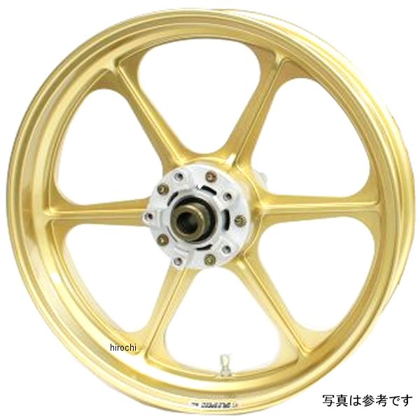 フロントホイール TYPE-N 350-17 21年-22年 MT-09 ゴールド ガラスコート