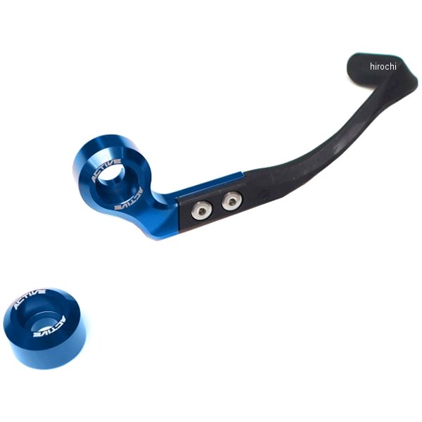 ブレーキレバーガード&バーエンド フルセット ヤマハM6用 青