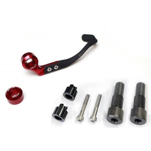 ブレーキレバーガード＆バーエンド フルセット YAMAHA M16用【G】 赤