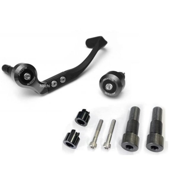 ブレーキレバーガード＆バーエンド フルセット YAMAHA M16用【G】 ガンメタ