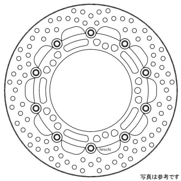 MOTO MASTER ヘイローディスク フロント φ300 17年-22年 NINJA650、Z650RS、Z900RS