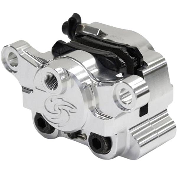 GALE SPEED ビレット リア 2ポッド アキシャルキャリパー φ34 84mmピッチ シルバー