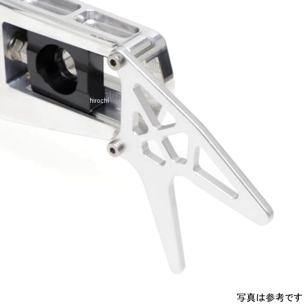 オプション スタンドフックプレート (左右)口の字断面 スイングアーム用 黒