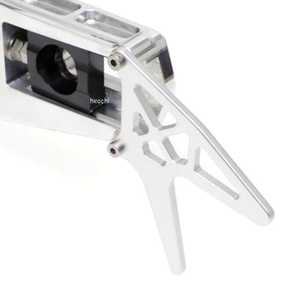 オプション スタンドフックプレート (左右)口の字断面 スイングアーム用 ポリッシュ