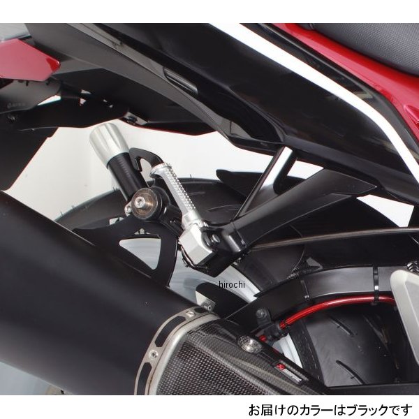 ステップバー タンデム側 SUZUKI系-2 ブラック