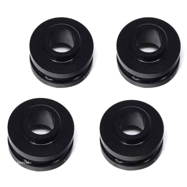 SPEED オフセットカラー 12.5mm 4個 表凸/裏凹 ブラック