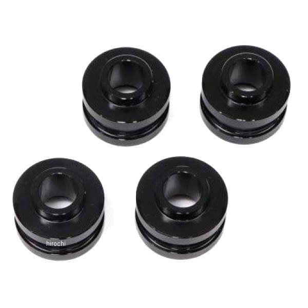 SPEED オフセットカラー 13mm 4個 表凸/裏凹 ブラック