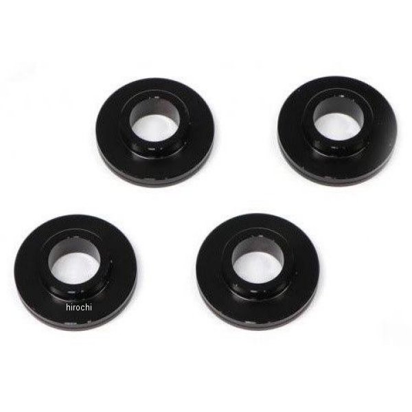 SPEED オフセットカラー 3.5mm 4個 表凸/裏フラット ブラック