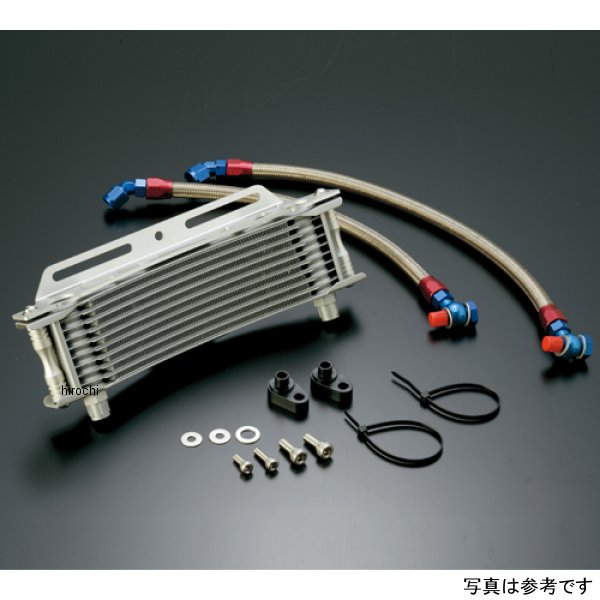 オイルクーラーキット ラウンド #6 9-10R 92年-08年  CB750 シルバー
