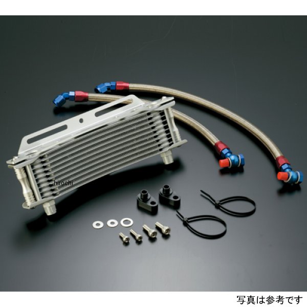 オイルクーラーキット ラウンド #6 9-13R 92年-08年  CB750 シルバー