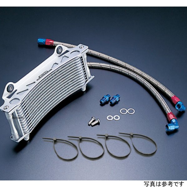 オイルクーラーキット ラウンド #6 9-10R 94年以降  GSX1100S シルバー