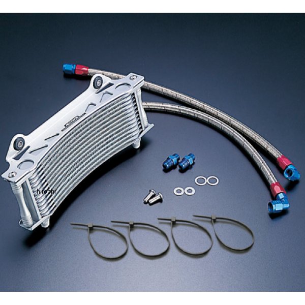 オイルクーラーキット ラウンド #8 9-13R 94年以降  GSX1100S シルバー